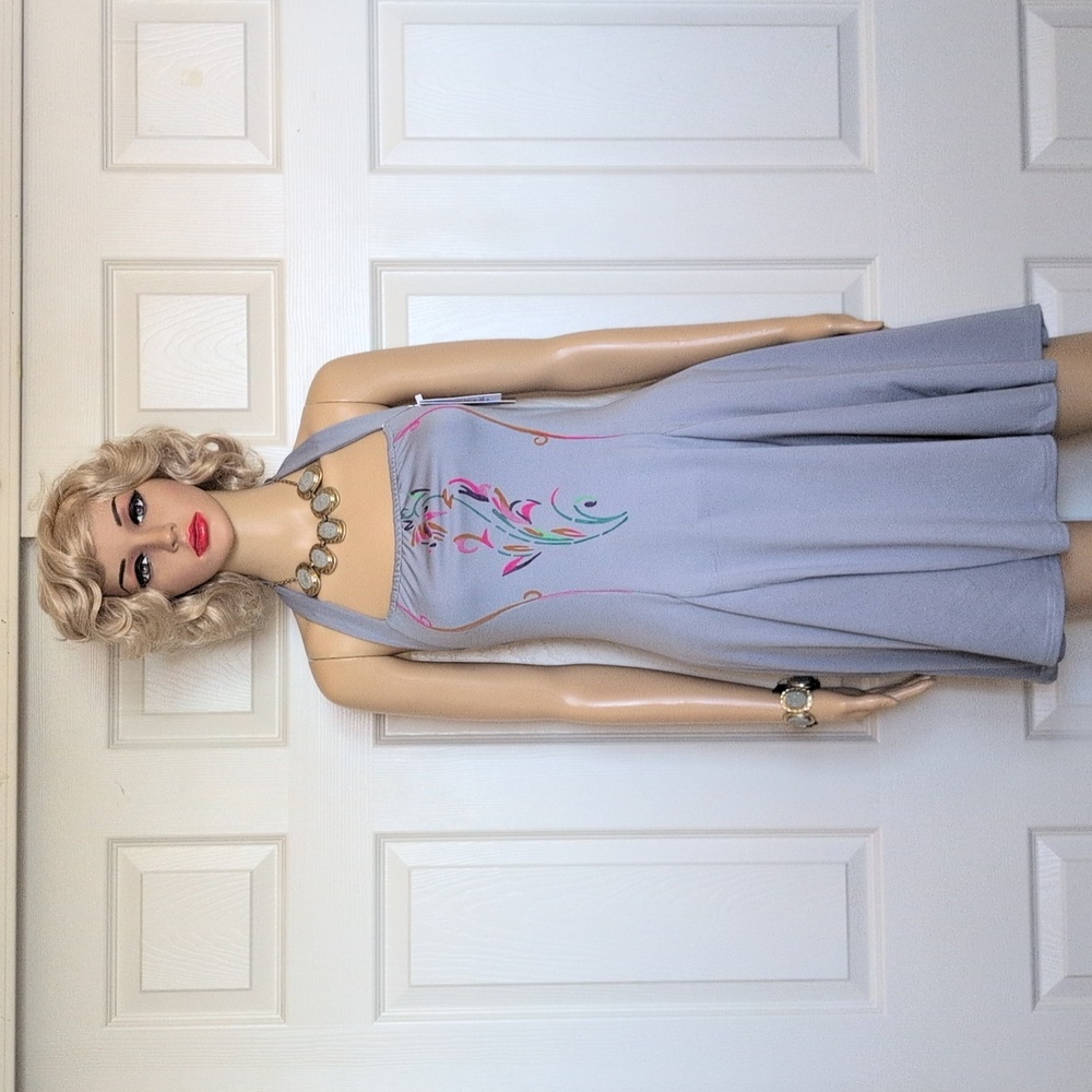 Per Zeal Halter Sundress